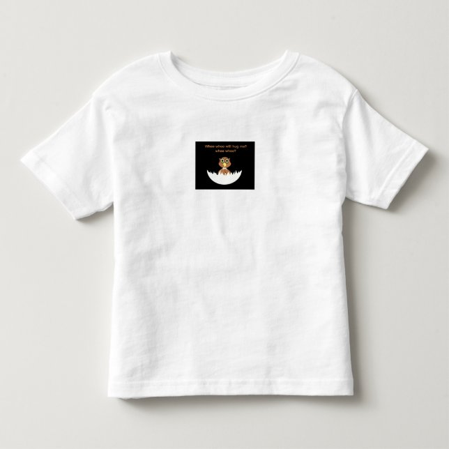 Baby Owl Hatchling Shirt (Front)