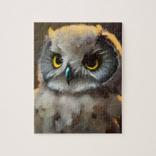 Baby Owl Jigsaw Puzzle