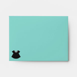 BABY Paisley Little Black Dress Shower Party Envelopes