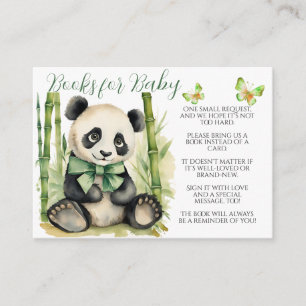 Baby Panda Bear Gender Neutral Books for Baby  Enclosure Card