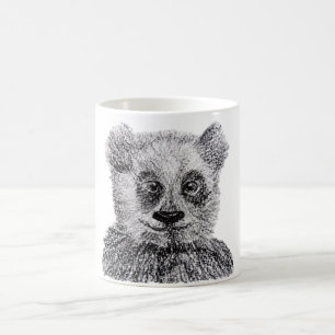 Baby Panda Drawing Mug