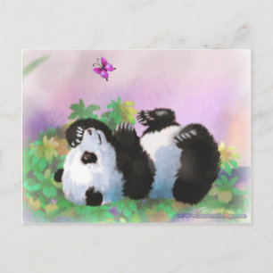 Baby Panda Postcard