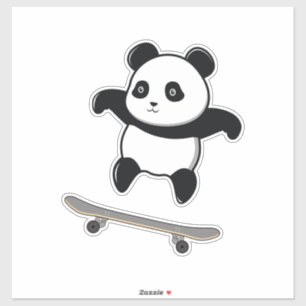 Baby Panda Skateboard