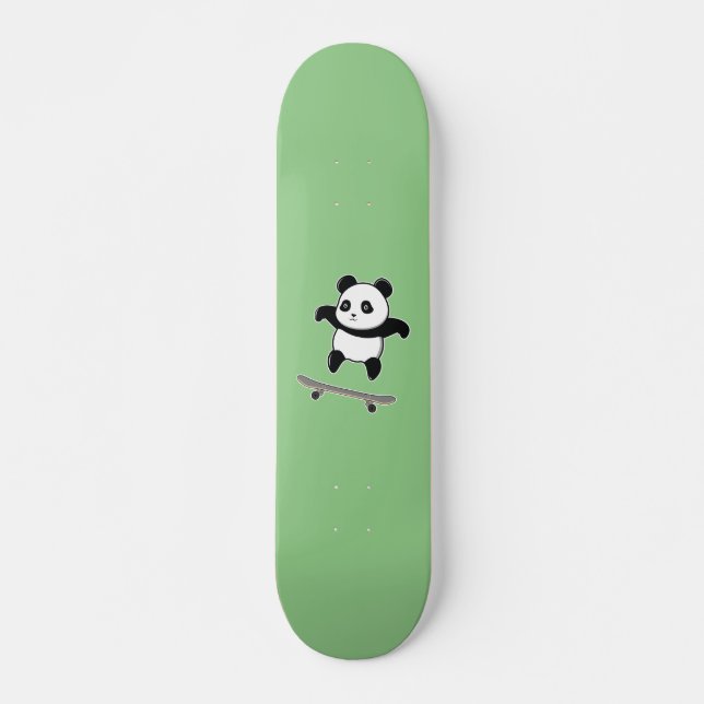 Baby Panda Skateboard  (Front)