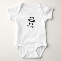 Baby Panda Skateboard