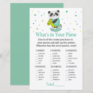 Baby Panda What's in your purse game