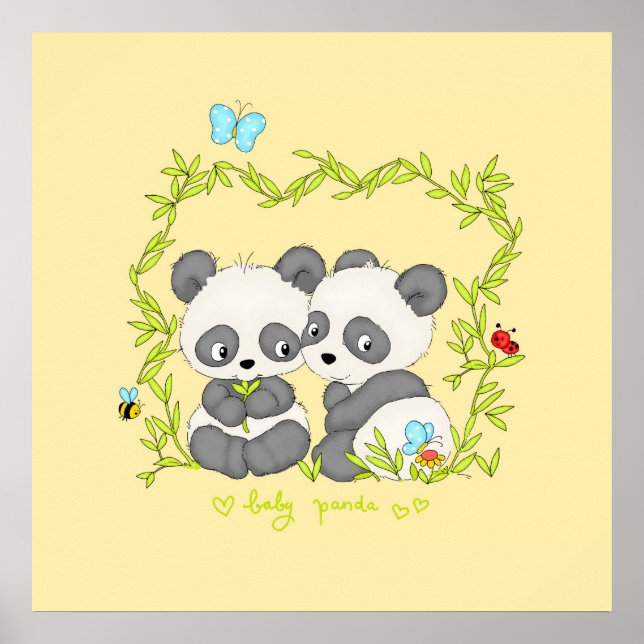 Baby Panda's Poster (Front)