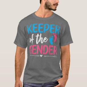 Baby Party Keeper Of The Gender Funny Gender Revea T-Shirt