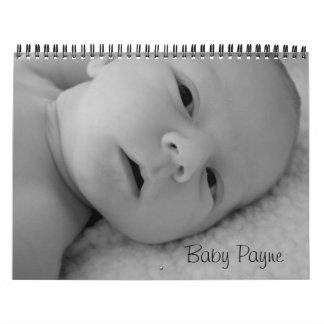 Baby Payne Calendar