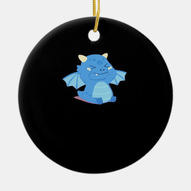 Baby - Peekabo Ceramic Tree Decoration (Front)