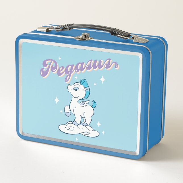 Baby Pegasus Metal Lunch Box (Front)