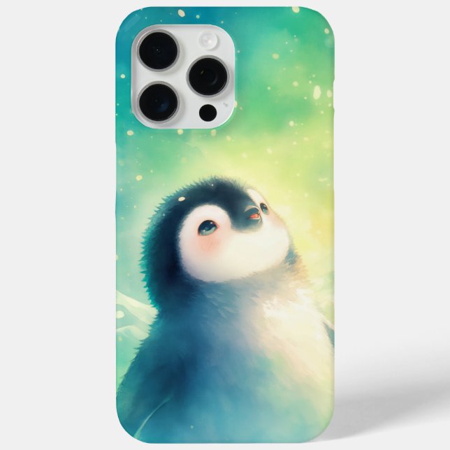 Baby Penguin Awe Case-Mate iPhone Case (Back)