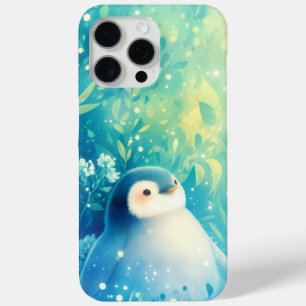 Baby Penguin Charm iPhone 15 Pro Max Case