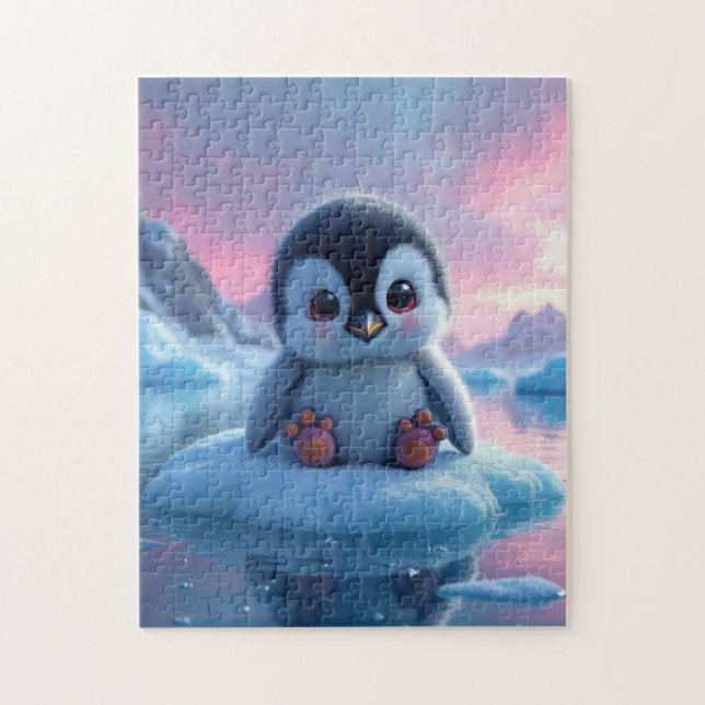 Baby Penguin Jigsaw Puzzle (Vertical)