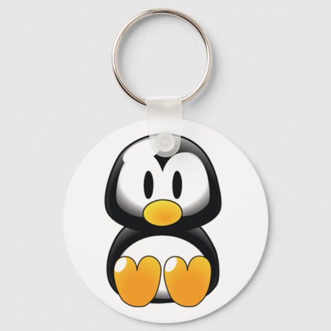 Baby_penguin Key Ring (Front)