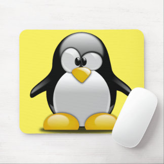 baby penguin mouse mat