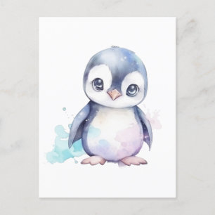 Baby Penguin Postcard