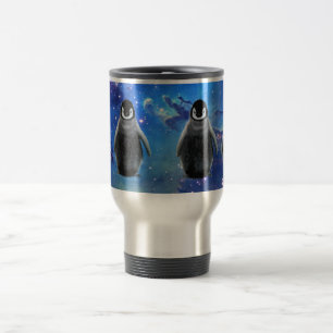 BABY PENGUIN & STARS Wildlife Supporter Coffee Mug