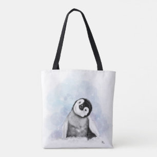 Baby Penguin Tote Bag