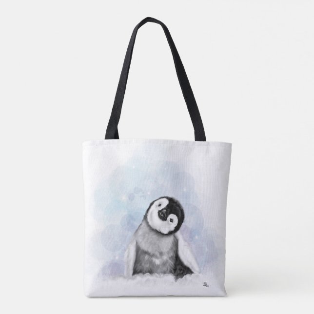 Baby Penguin Tote Bag (Back)