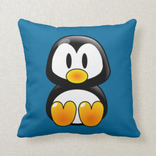 baby penguin tux pillow