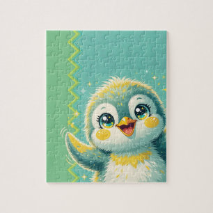 Baby Penguin Waving Jigsaw Puzzle