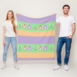 Baby Penguins Fleece Blanket