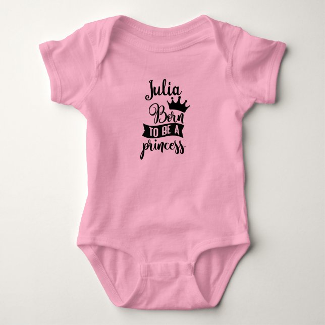 Baby  Personalised Bodysuit (Front)