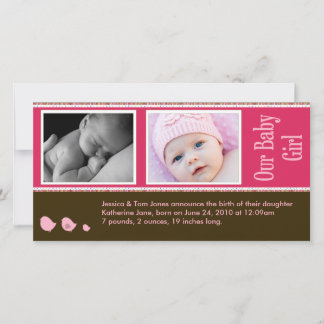 Baby Photo Announcement