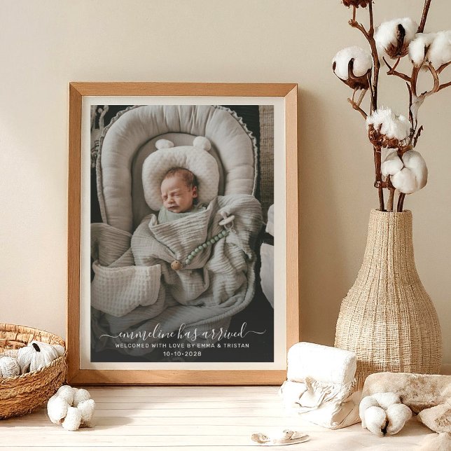 Baby Photo Birth  Announcement (Creator Uploaded)