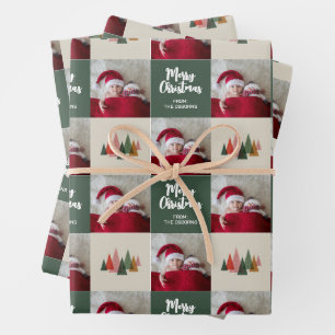 Baby Photo Christmas Wrapping Paper