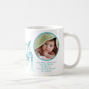 Baby Photo Cute Hummingbird Family Coffee Mug