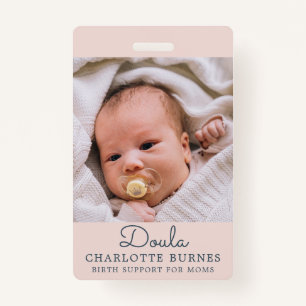 Baby Photo Doula Badge ID Badge