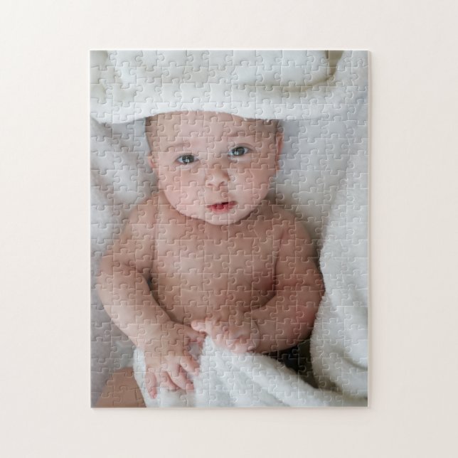 BABY PHOTO JIGSAW PUZZLE CUSTOM (Vertical)