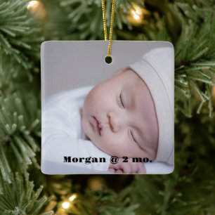 Baby Photo Keepsake Ornament