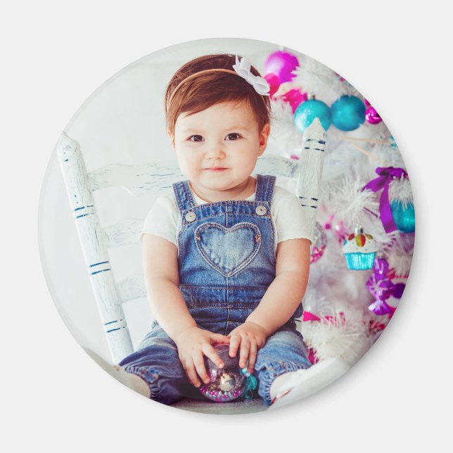 baby photo magnet (Front)