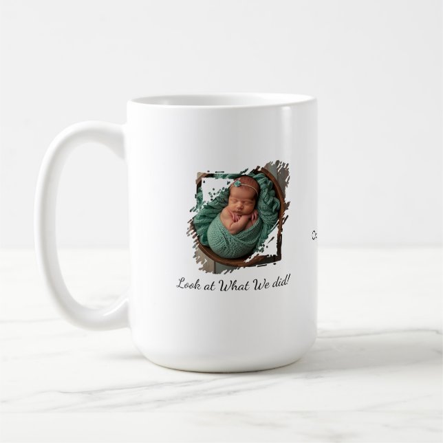  Baby Photo Mug Personalise (Left)