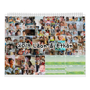 Baby Photo Personalised Calendar