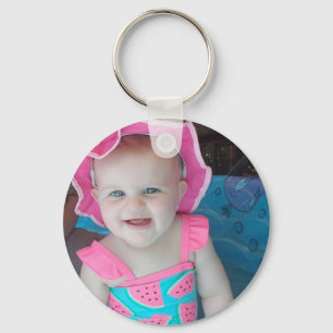 Baby Photo Personalised Key Chain