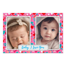 Baby Picture Frame, Photo Collage Keepsake
