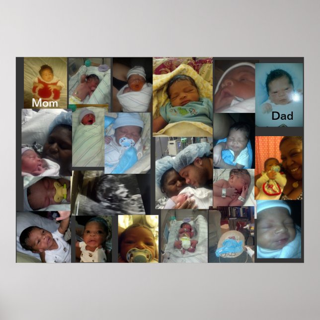 baby pictures poster (Front)