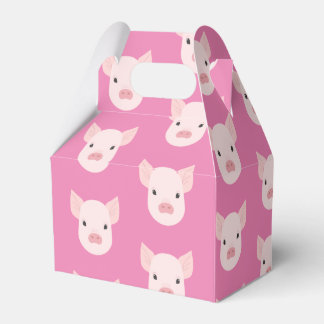 Baby Pig Face Favour Box