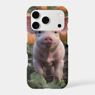 Baby Pig In The Pumpkin Patch Pickleball Paddle