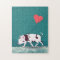 Baby Pig With Heart Balloon