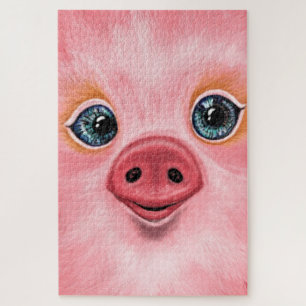 Baby Piglet Jigsaw Puzzle Gift Painting