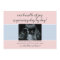 Baby Pink and Blue Custom Sonogram Photo Pregnancy