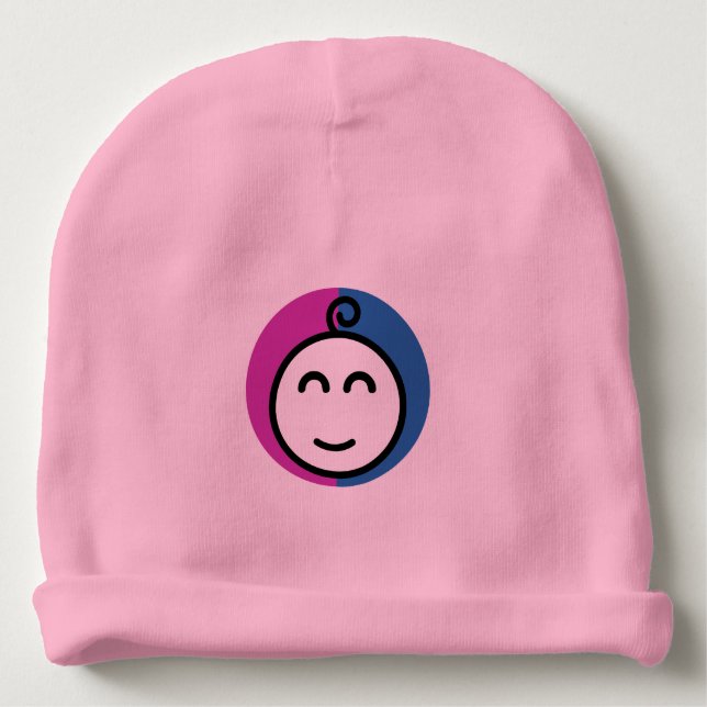 Baby Pink Baby Baby Beanie (Front)