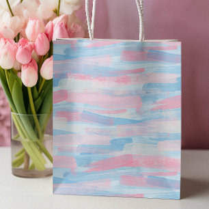 Baby pink & blue Happy Mother's Day Medium Gift Bag