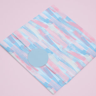 Baby pink & blue Happy Mother's Day Tissue Paper