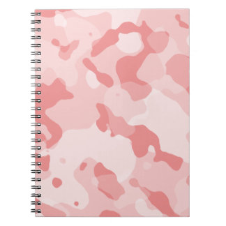 Baby Pink Camo; Camouflage Notebook